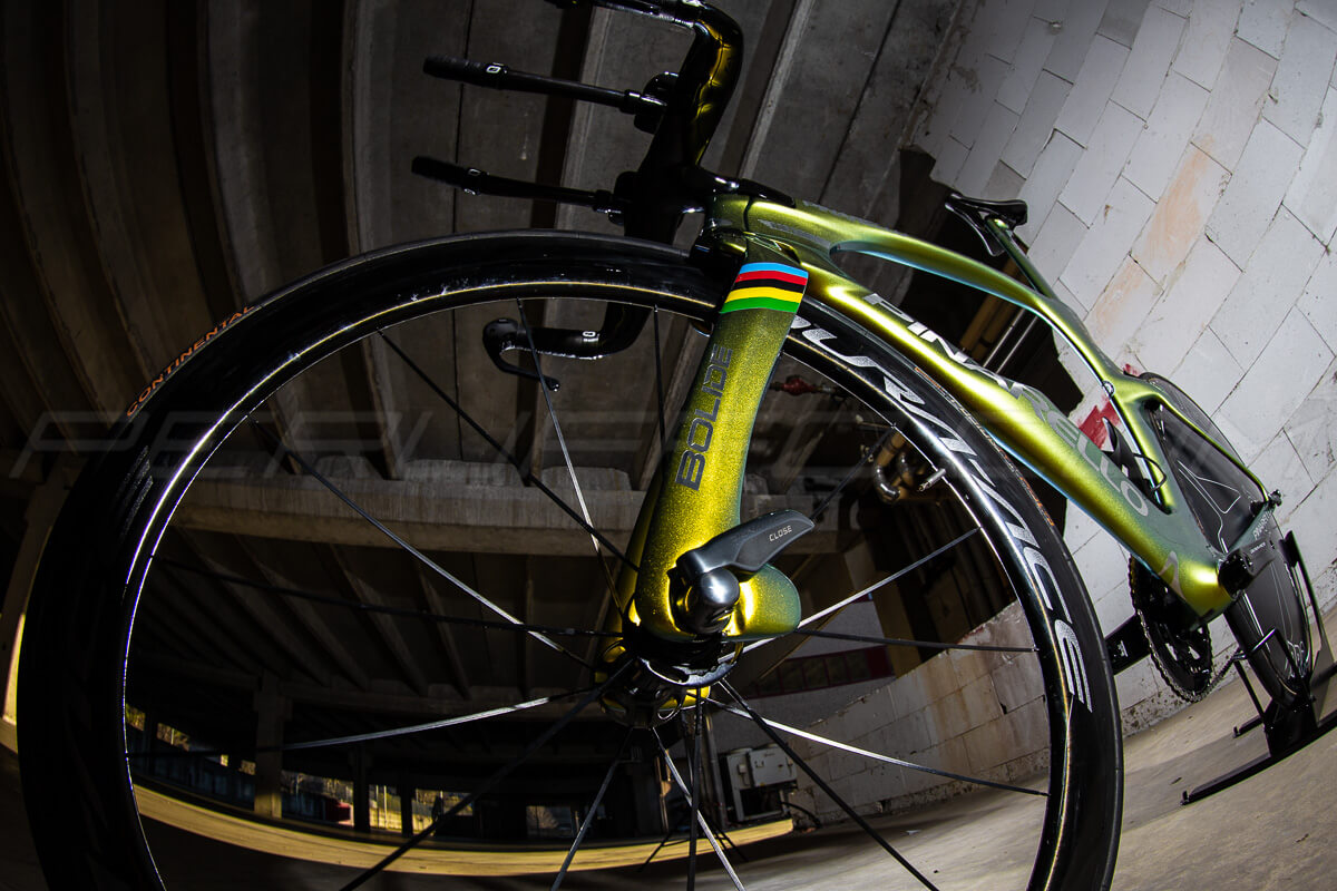 Pinarello Bolide TT Filippo Ganna World Champion