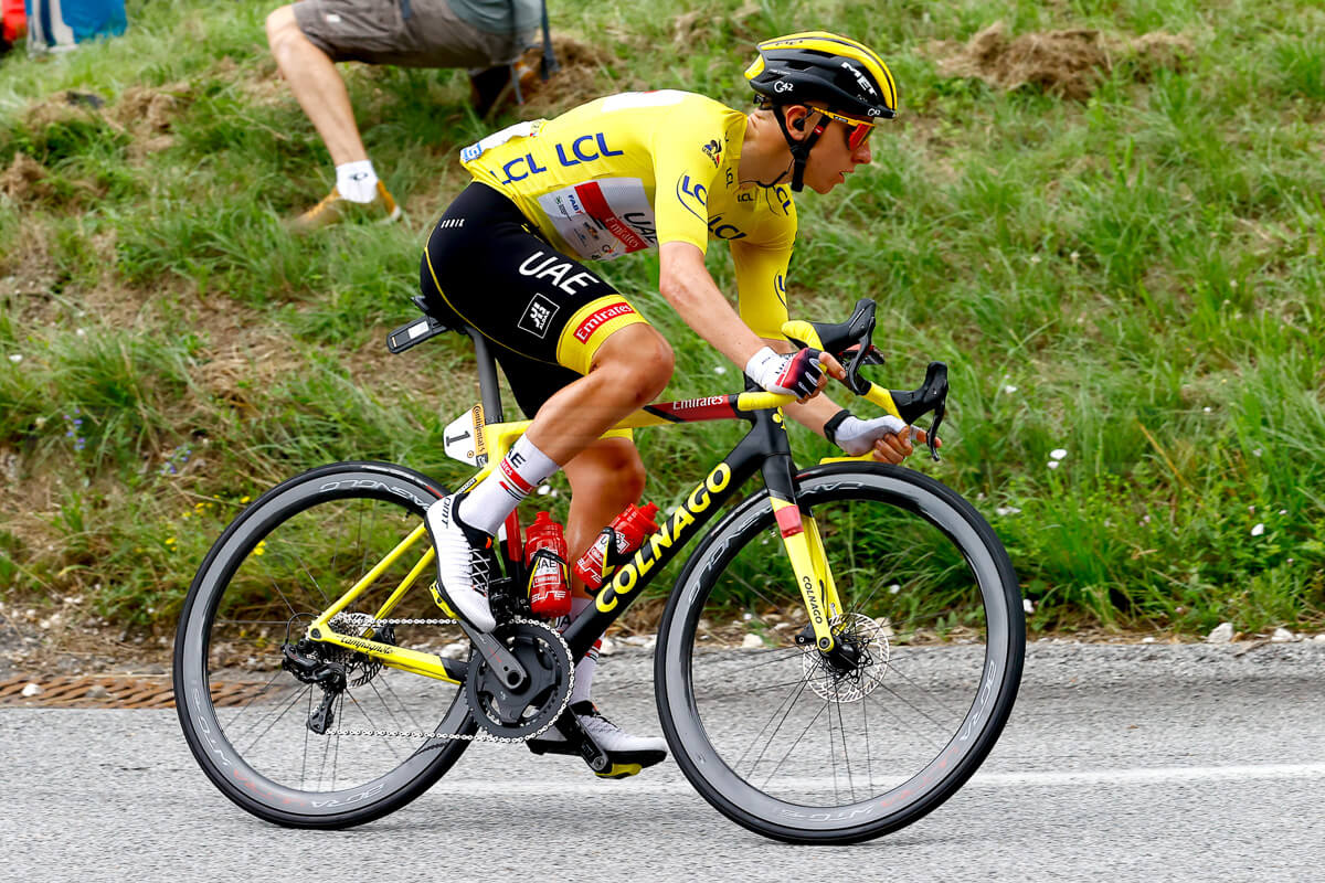 Tadej Pogačar Vince Le Tour de France