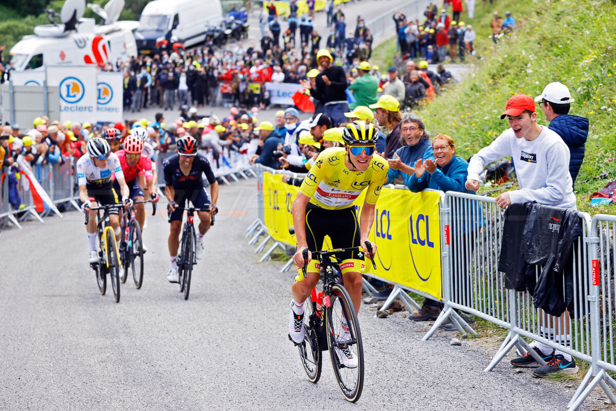 Tadej Pogačar Vince Le Tour de France