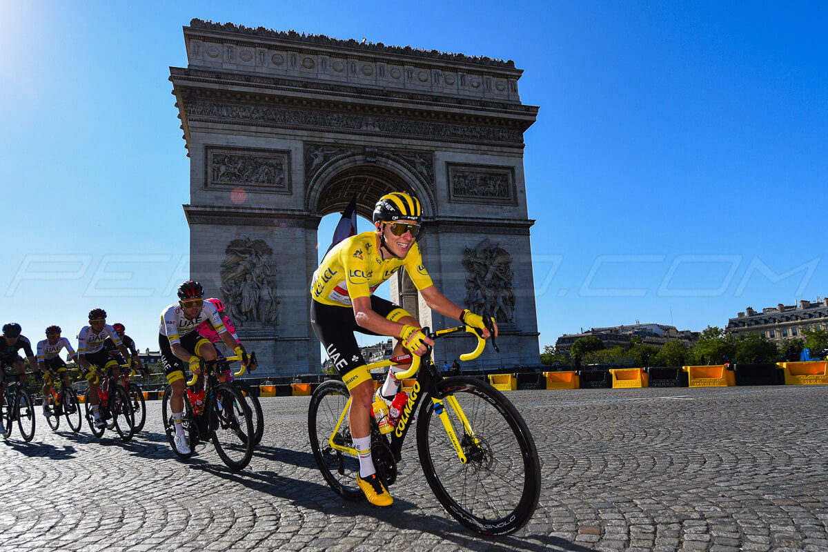 Tadej Pogačar Vince Le Tour de France