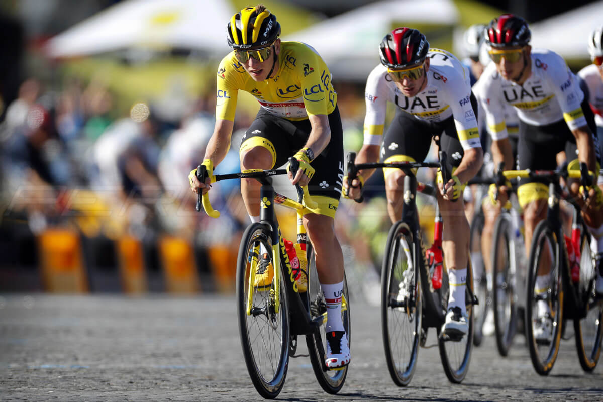 Tadej Pogačar Vince Le Tour de France