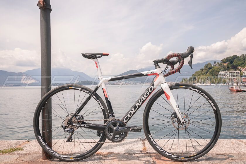 Colnago E64 the first E-Road of Cambiago