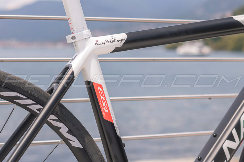 Colnago E64 the first E-Road of Cambiago