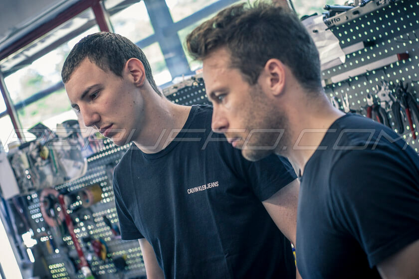 Raffaele Marciello and Marco Mapelli meet TeamPeruffo