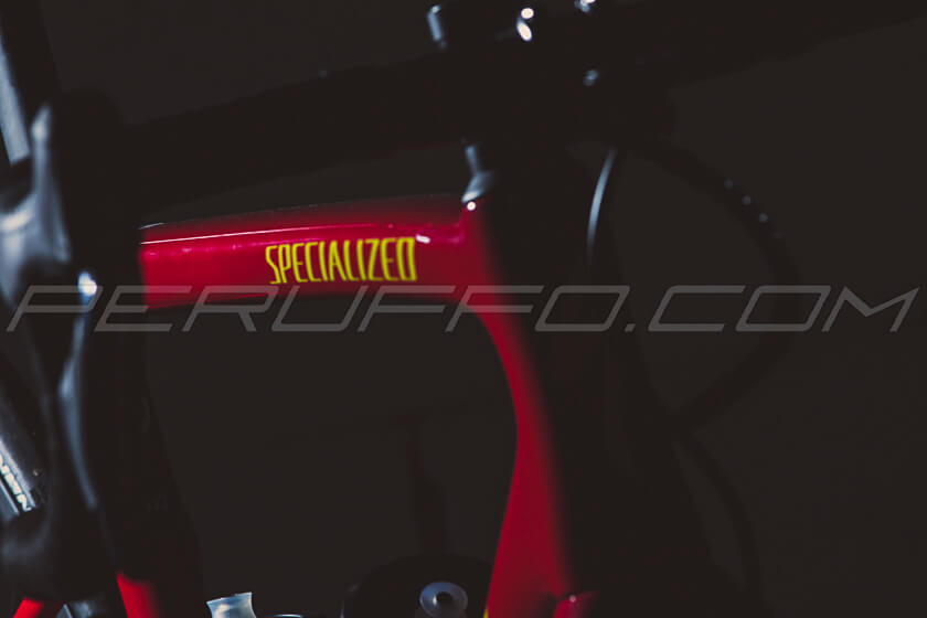 Specialized S-Works Tarmac SL6 Rosso lucido/Giallo Brillante