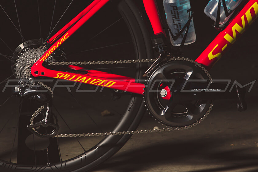 Specialized S-Works Tarmac SL6 Rosso lucido/Giallo Brillante