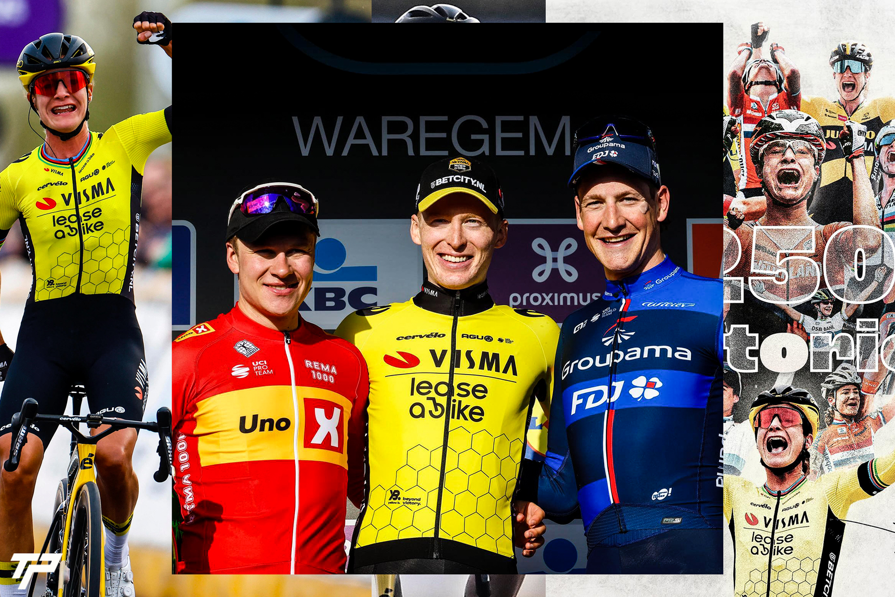 The Dwars door Vlaanderen is tinged yellow: historic double for the hornets