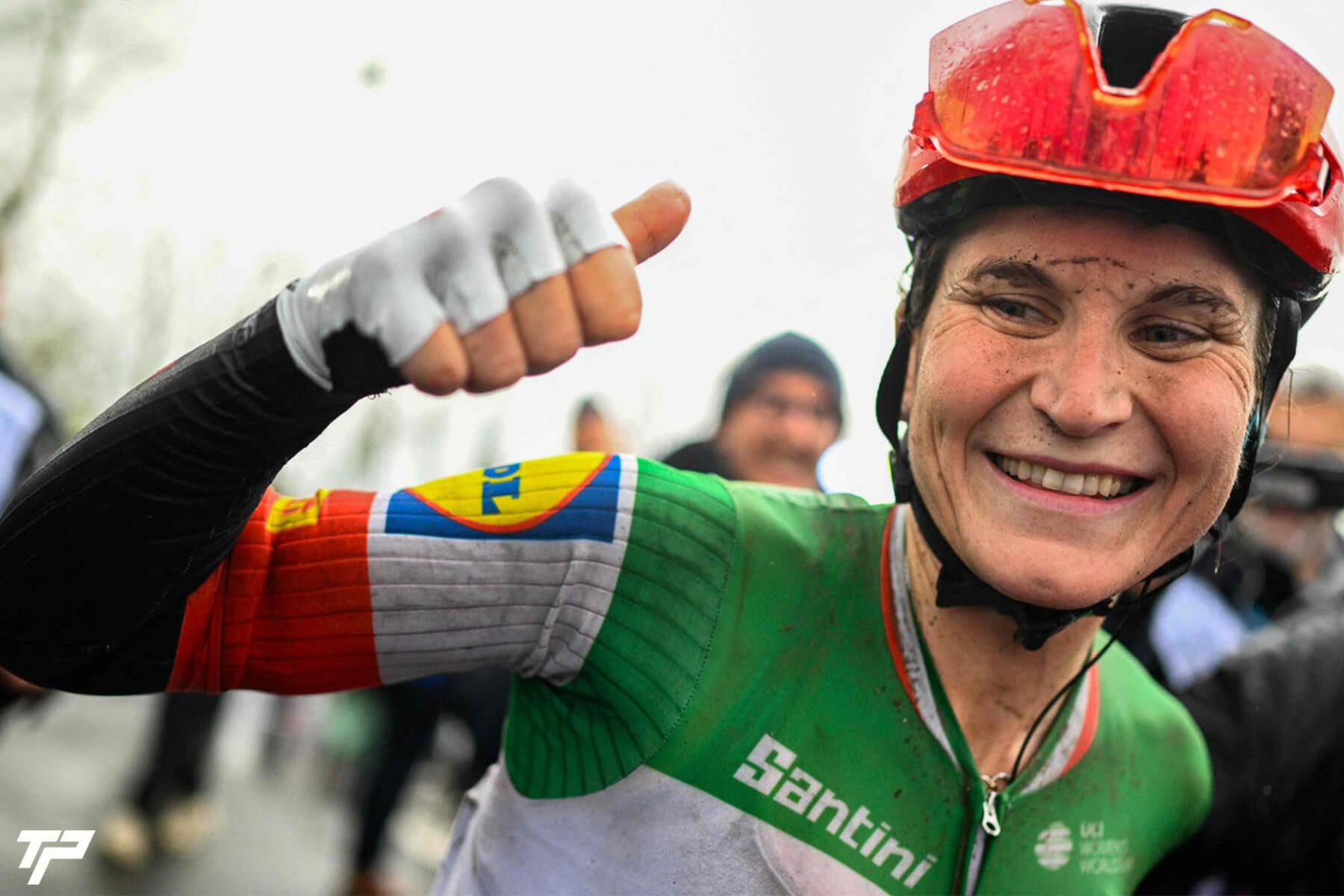 Longo Borghini, in tricolor, triumphs at Flanders: a masterpiece by Lidl Trek
