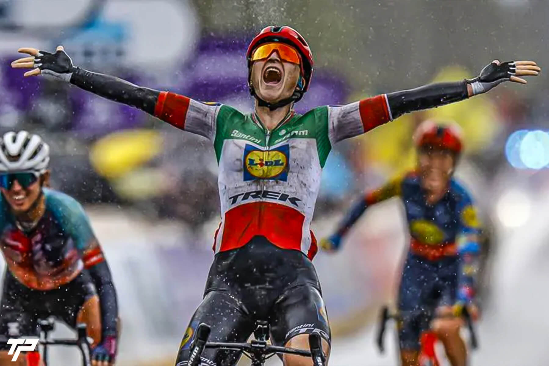 Longo Borghini, in tricolor, triumphs at Flanders: a masterpiece by Lidl Trek