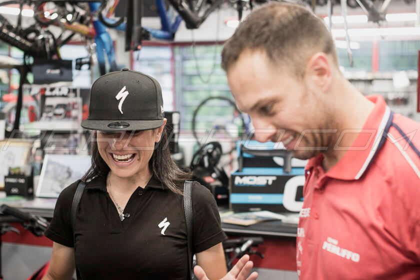 Chiara Ciuffini visita il teamperuffo