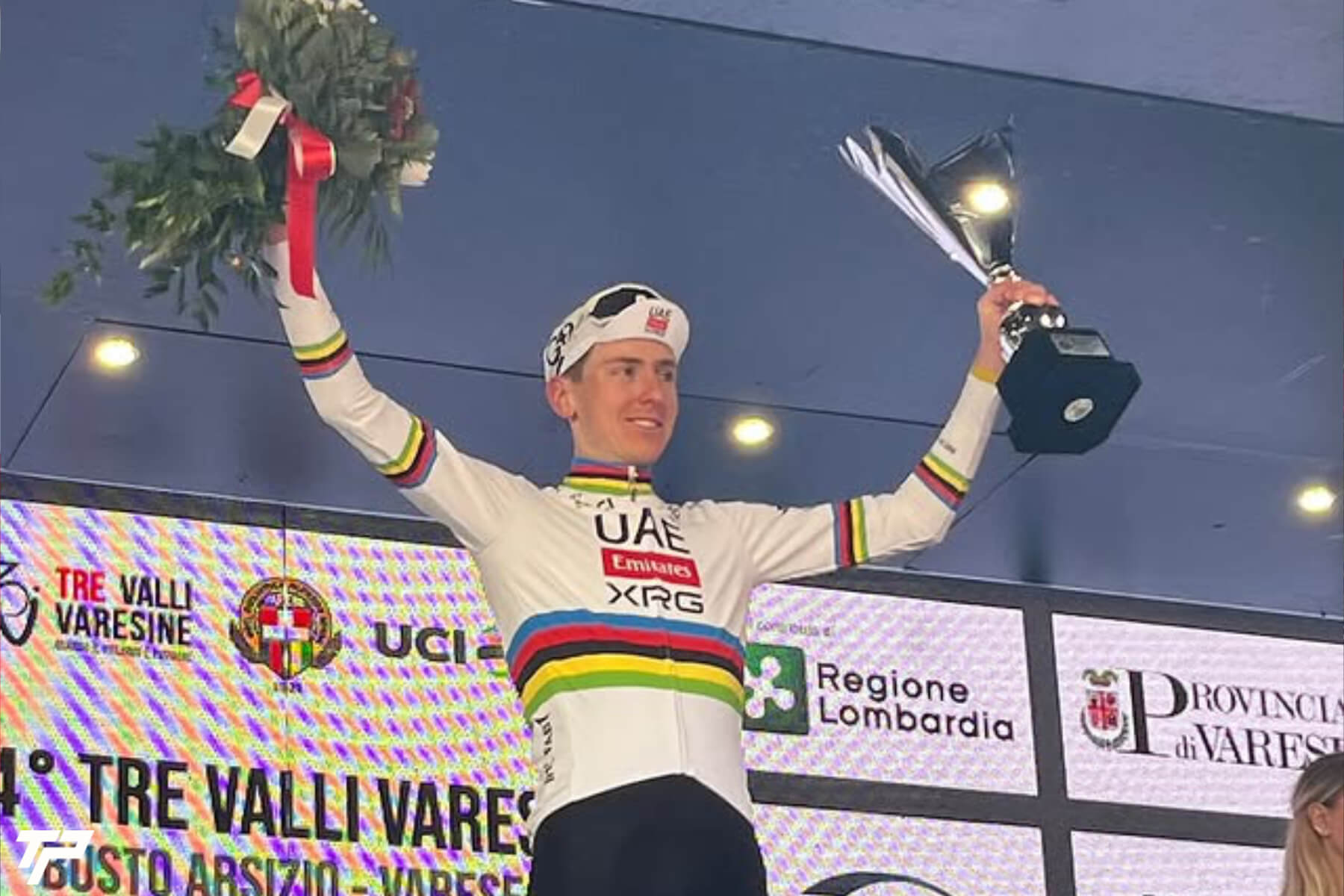 Pogačar conquista la Tre Valli Varesine 2025