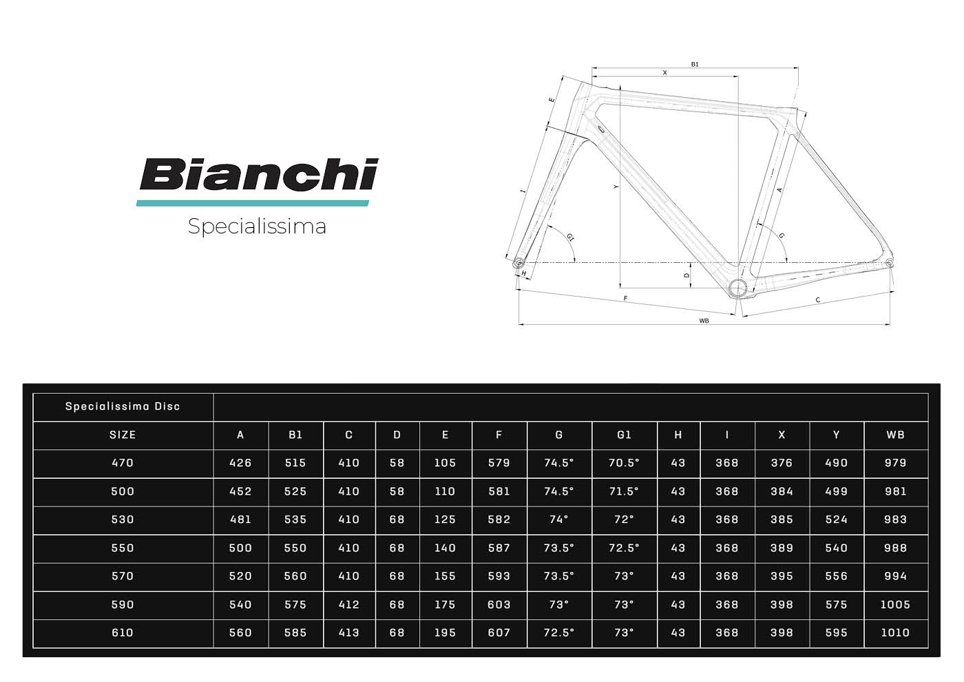 Bianchi Specialissima Geometria Geometry