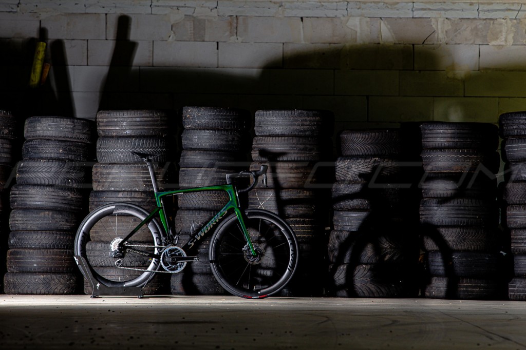 Specialized S-Works Tarmac SL7 2021 Verde Sfumato Olografico / Cromo