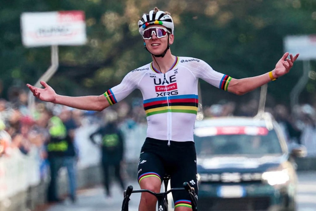Pogačar conquista la Tre Valli Varesine 2025