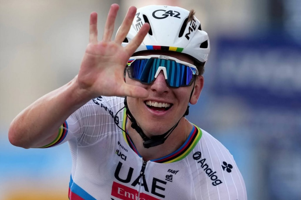Tadej Pogačar Il Lombardia 2025 cinque anni un solo re